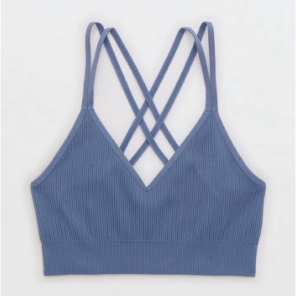 Aerie Seamless Strappy Padded Bralette